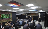 مراسم عزاداری شهادت حضرت فاطمه‌الزهرا (س) برگزار شد