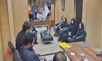 دیدار مدیرکل اموال تملیکی خوزستان جناب آقای دکتر رستمی با پرسنل