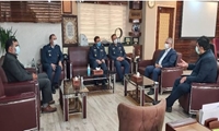 معاون هماهنگ کننده نیروی هوایی ارتش با مدیرعامل سازمان اموال تملیکی دیدار کرد
