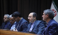 فارس/حضور سپهر خلجی رئیس شورای اطلاع رسانی دولت در جمع مسئولین روابط عمومی استان در استانداری فارس