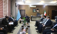 هرمزگان/برگزاری نشست هم اندیشی هیئت عالی نظارت سازمان با رئیس کل دادگستری استان