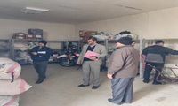 بازدید کارشناسان پایش و نظارت از انبار استان خراسان شمالی 