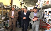 بازدید وزیر دادگستری از انبارهای تملیکی کرمانشاه 