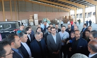بازدید مشترک معاونین وزیر اقتصاد و رئیس ستاد مبارزه با قاچاق کالا از گمرک شهریار