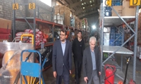 بازدید مدیرعامل از انبارهای اموال تملیکی گیلان 