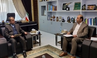 خراسان جنوبی/ دیدار مدیر کل اموال تملیکی با استاندار 