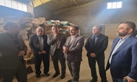 همدان/ بازدید رئیس سازمان تعزیرات حکومتی از انبار های اموال تملیکی استان