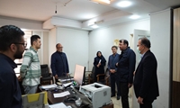 گزارش تصویری/ بازدید مدیرعامل از بخش های مختلف سازمان اموال تملیکی 