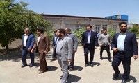 همدان/ بازدید معاون زیربنایی سازمان پدافند غیر عامل کشور از انبار های تملیکی استان
