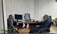 قم/دیدار مشاور وزیر آموزش و پرورش با مدیرکل اموال تملیکی 
