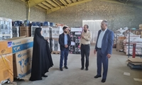 همدان/ بازدید مدیر کل تعزیرات حکومتی از انبارهای اموال تملیکی