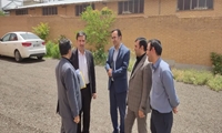 حضور مدیرعامل محترم شرکت برق استان زنجان جهت تامین روشنایی محوطه انبار اموال تملیکی استان زنجان 