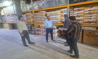 قم / بازدید مدیرکل پشتیبانی سازمان اموال تملیکی از انبارهای استان
