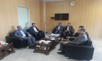 زنجان/دیدار معاون اموال تملیکی با معاون امنیتی استاندار