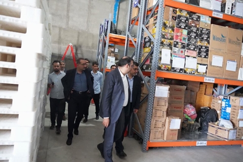 گزارش تصویری/ بازدید مدیرعامل اموال‌تملیکی از انبارهای لولمان استان گیلان