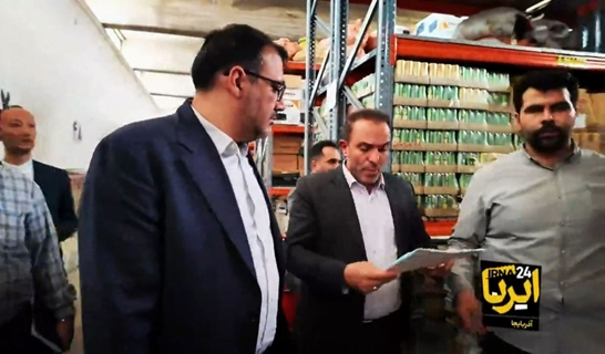 ایرنا/ بازدید مدیرعامل سازمان از انبار کالاهای تملیکی استان آذربایجان شرقی