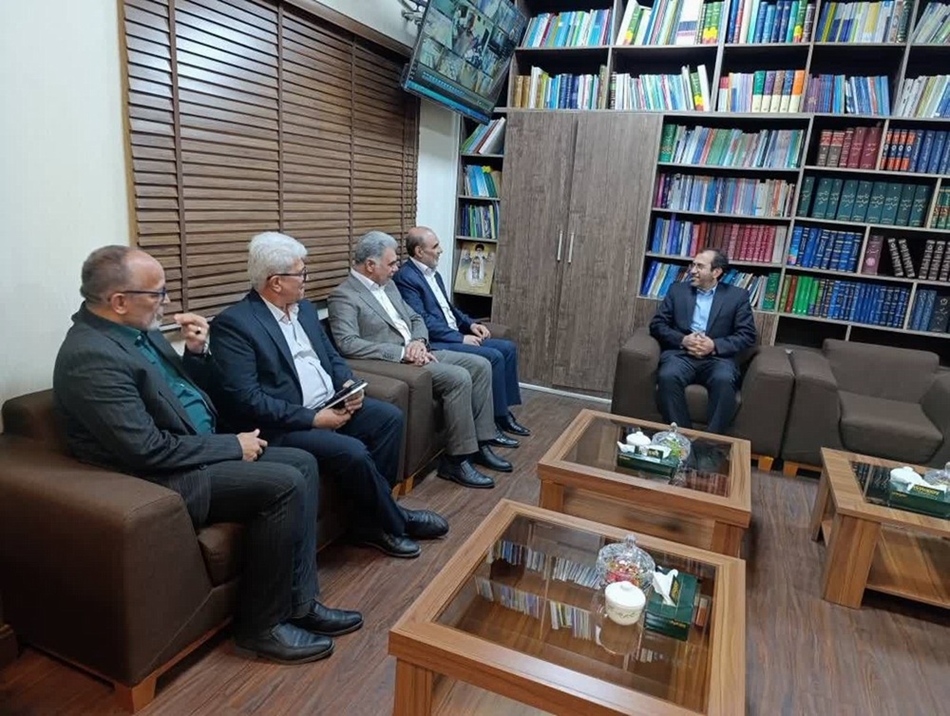 دیدار عضو هیات مدیره با رئیس کل دادگستری استان خوزستان